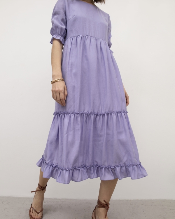 Цветные летние платья для подружек невесты до