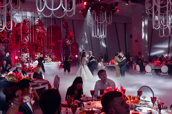 Свадьба во всех оттенках красного в Orion