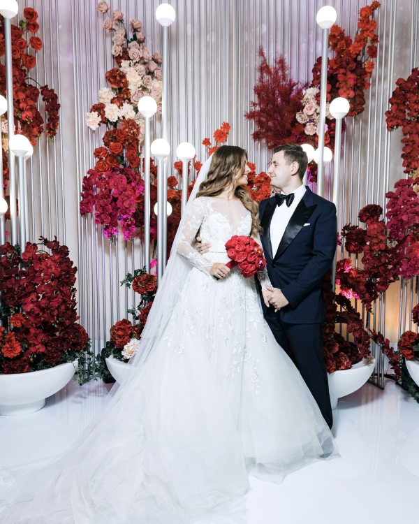 Свадьба во всех оттенках красного в Orion