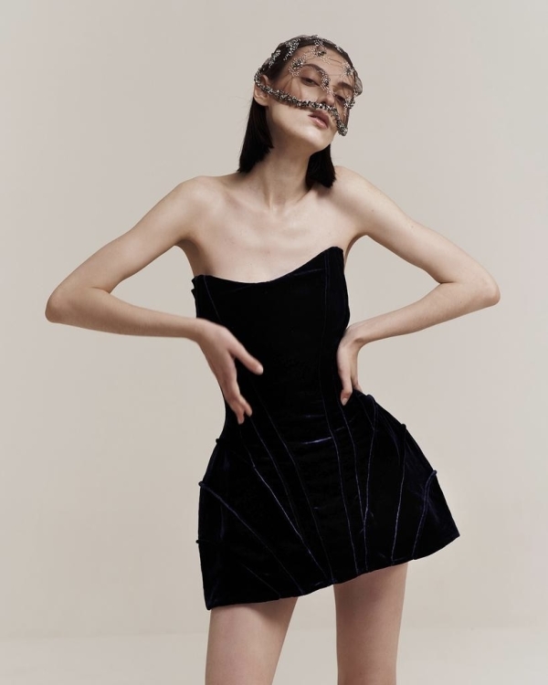 16 черных платьев для образов подружек невесты