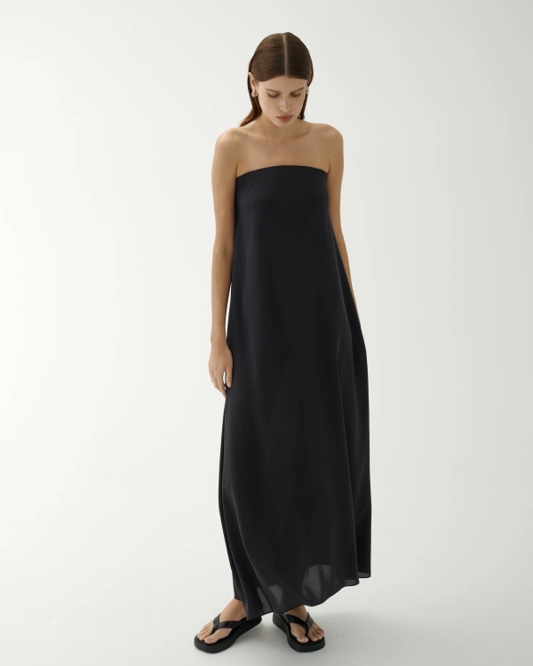 16 черных платьев для образов подружек невесты