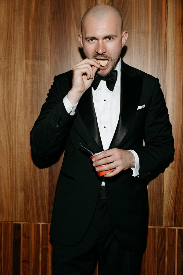 Черно-белая свадьба в модном пространстве Yauza Place