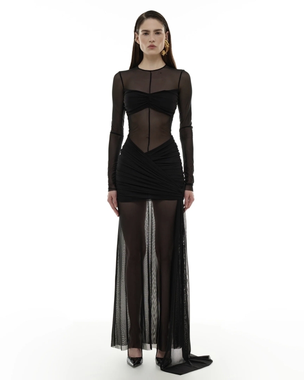 16 черных платьев для образов подружек невесты