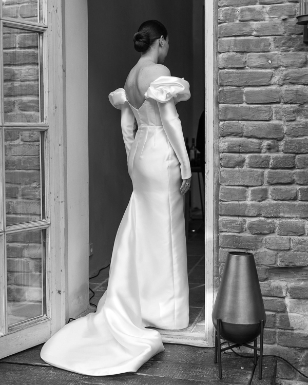 Черно-белая свадьба в модном пространстве Yauza Place