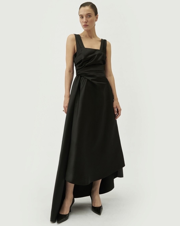 16 черных платьев для образов подружек невесты