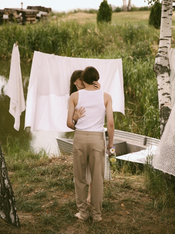 Интервью с невестой: о свадьбе у озера,