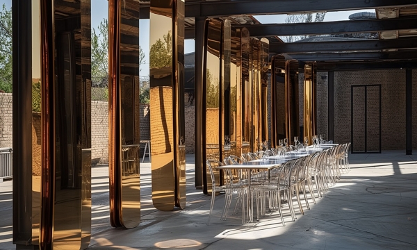 Инопланетный свадебный декор в духе «Дюны», созданный