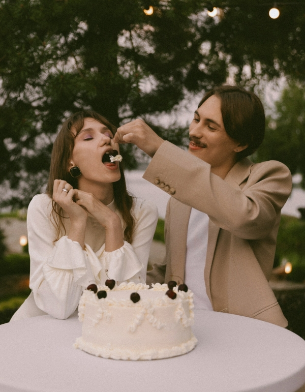 Интервью с невестой: о свадьбе у озера,