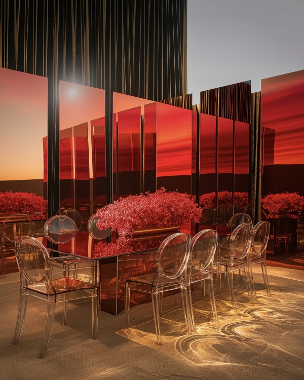 Инопланетный свадебный декор в духе «Дюны», созданный