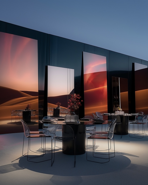 Инопланетный свадебный декор в духе «Дюны», созданный