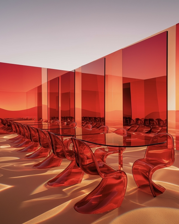 Инопланетный свадебный декор в духе «Дюны», созданный