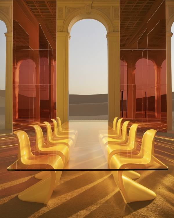 Инопланетный свадебный декор в духе «Дюны», созданный