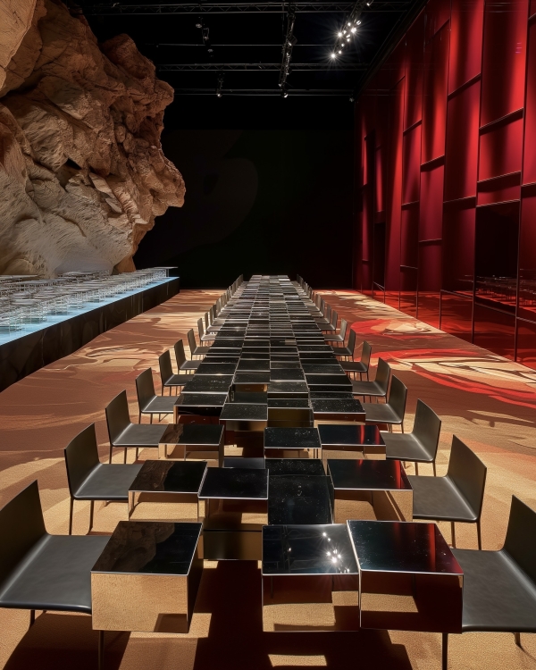 Инопланетный свадебный декор в духе «Дюны», созданный