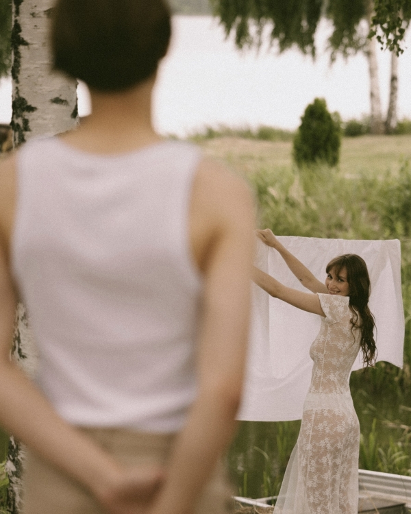 Интервью с невестой: о свадьбе у озера,