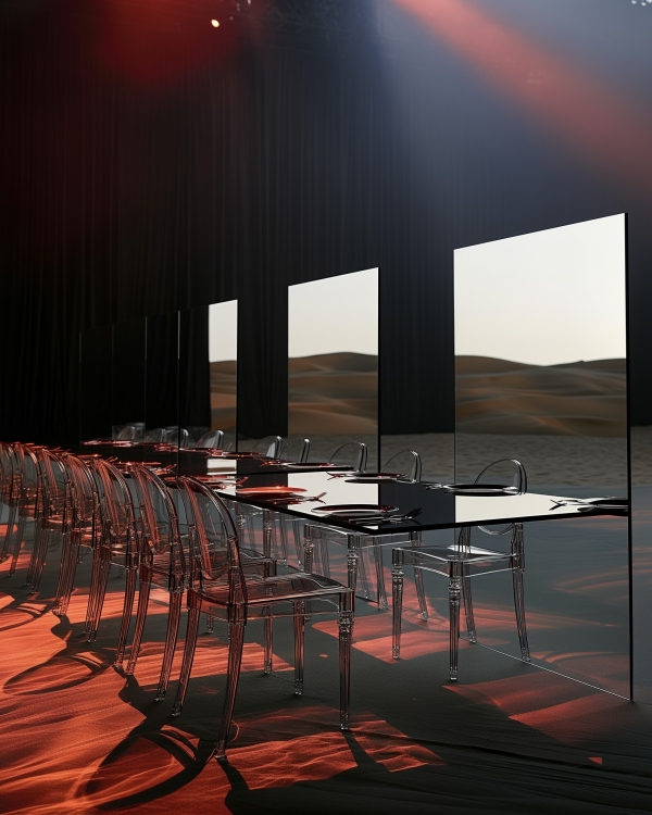 Инопланетный свадебный декор в духе «Дюны», созданный