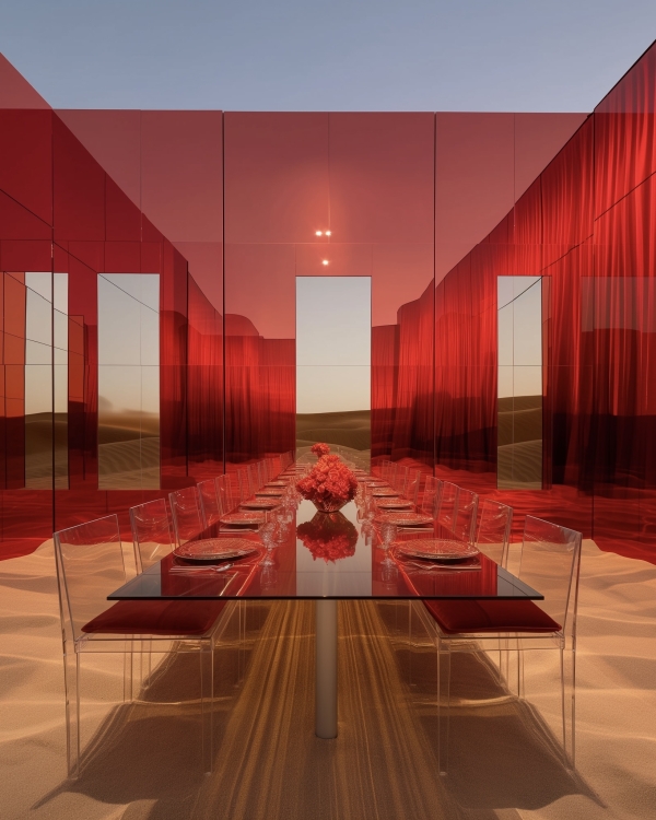 Инопланетный свадебный декор в духе «Дюны», созданный