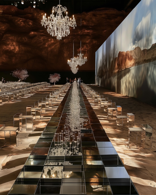 Инопланетный свадебный декор в духе «Дюны», созданный