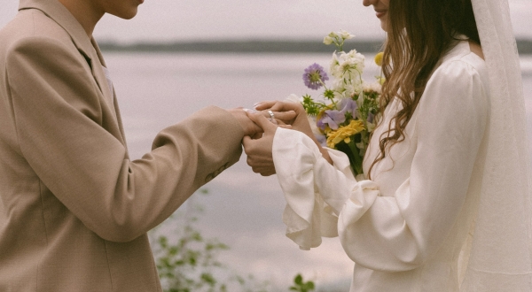 Интервью с невестой: о свадьбе у озера,