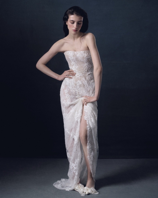 Унесенные ветром: показываем свадебные платья со шлейфом