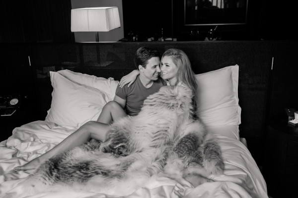 Александр и Ульяна Беловы в кадре фотографа