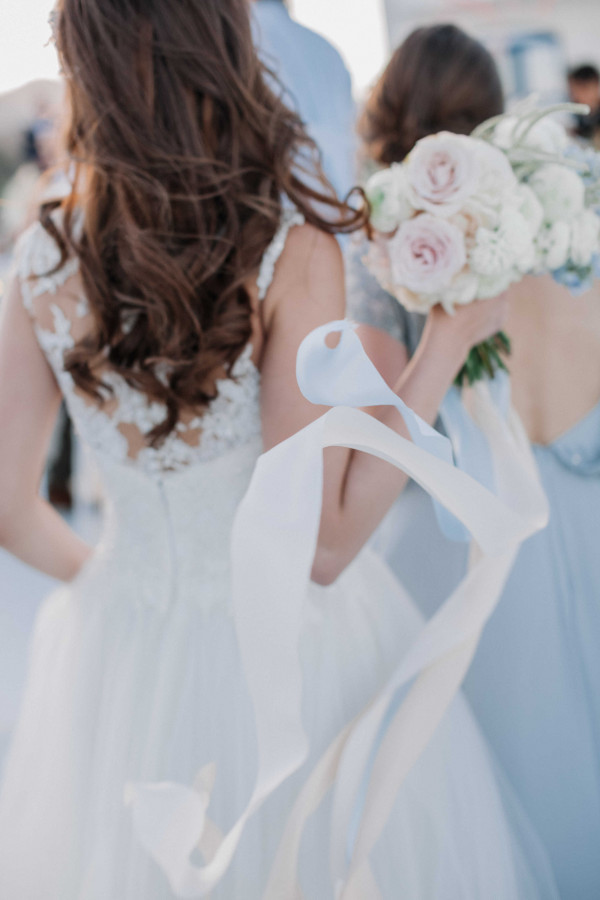 Свадьба на белоснежной вилле в Греции