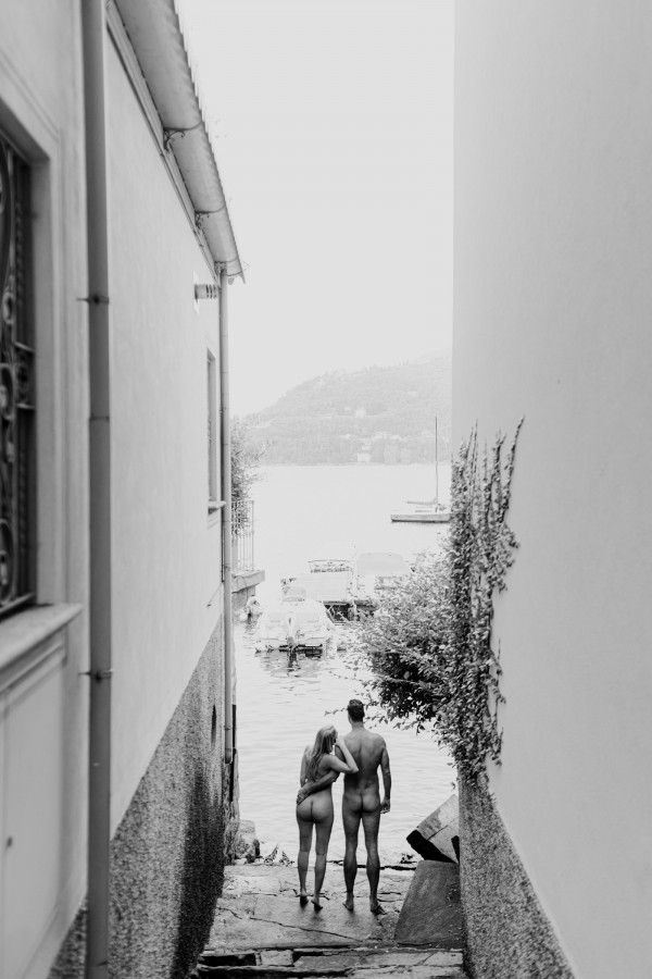 Свадебная вечеринка на озере Комо