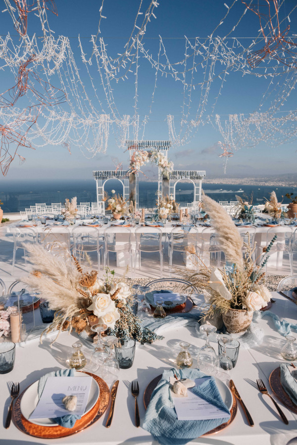 Свадьба на белоснежной вилле в Греции