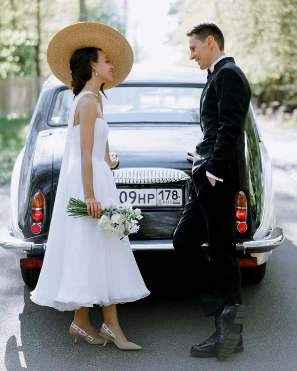 Cвадебные платья в стиле 1950-х возвращаются в