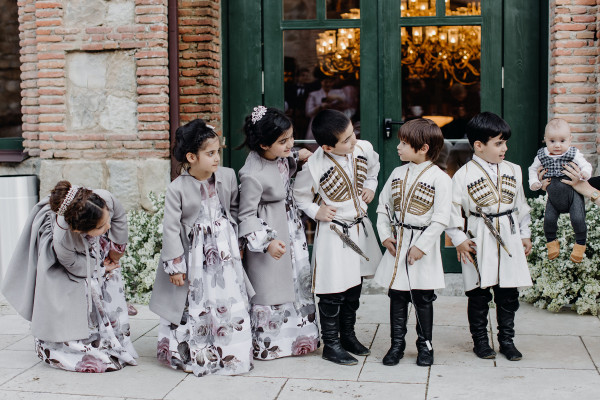 Яркая грузинская свадьба в Кахетии