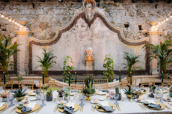 Свадьба в стиле Дня мертвых