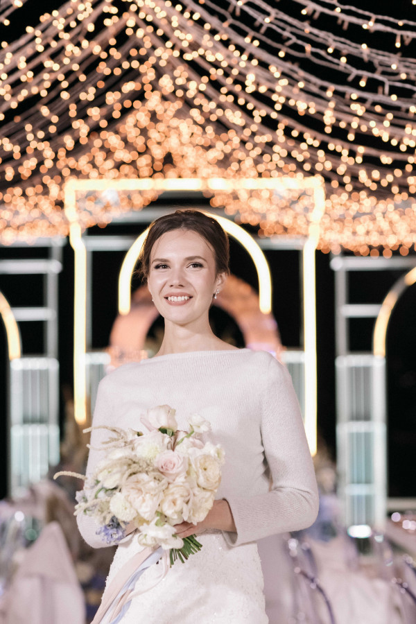 Свадьба на белоснежной вилле в Греции