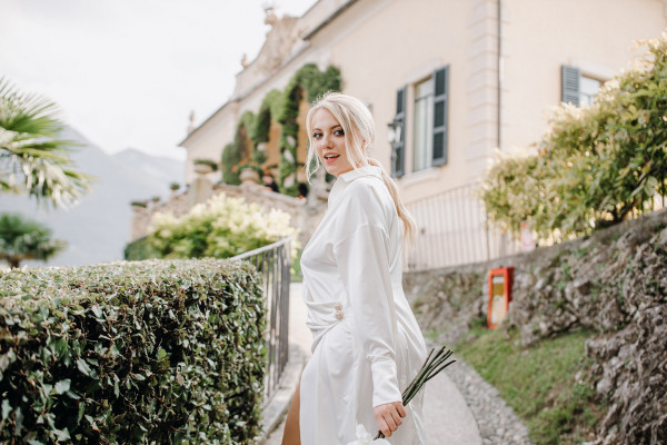 Свадебная вечеринка на озере Комо