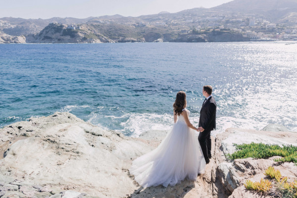 Свадьба на белоснежной вилле в Греции