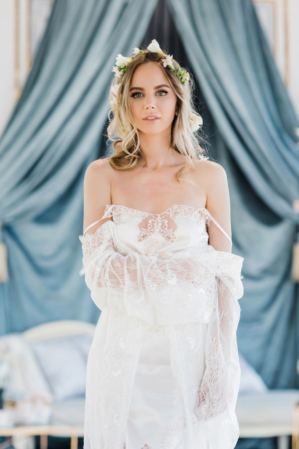 Свадьба в нежно-голубых оттенках