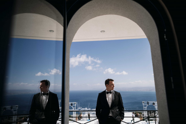 Свадьба на белоснежной вилле в Греции