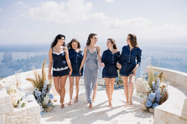 Свадьба на белоснежной вилле в Греции