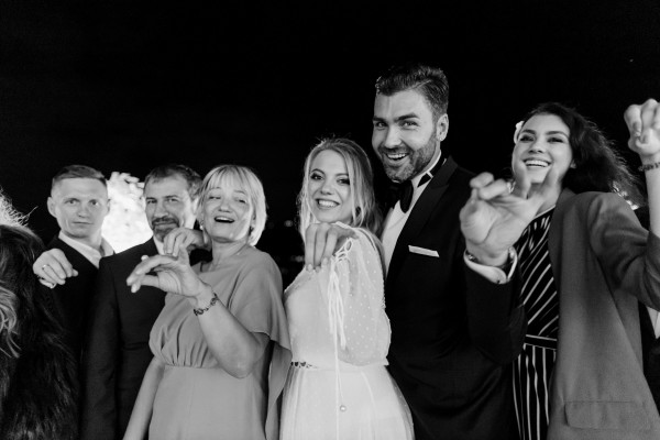 Свадебная вечеринка на озере Комо