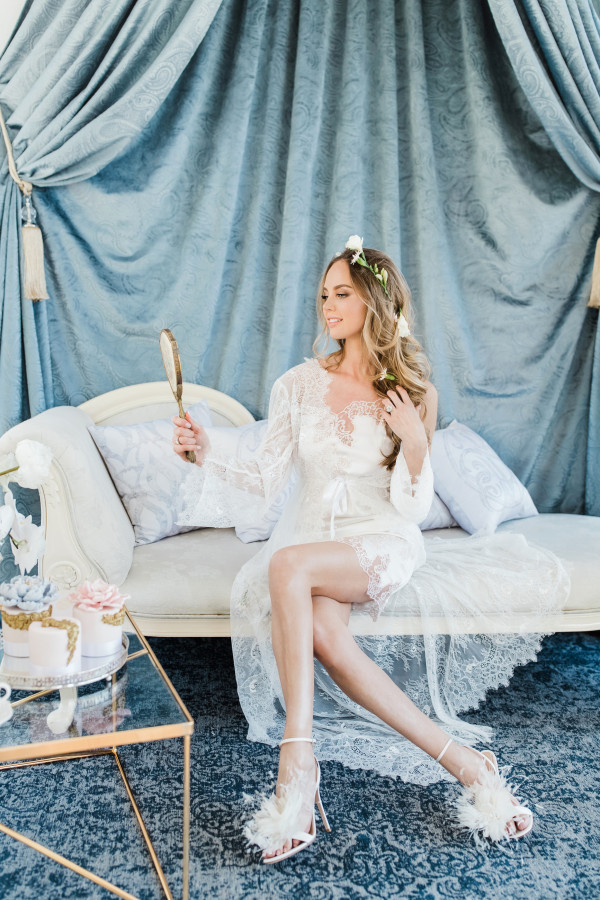 Свадьба в нежно-голубых оттенках