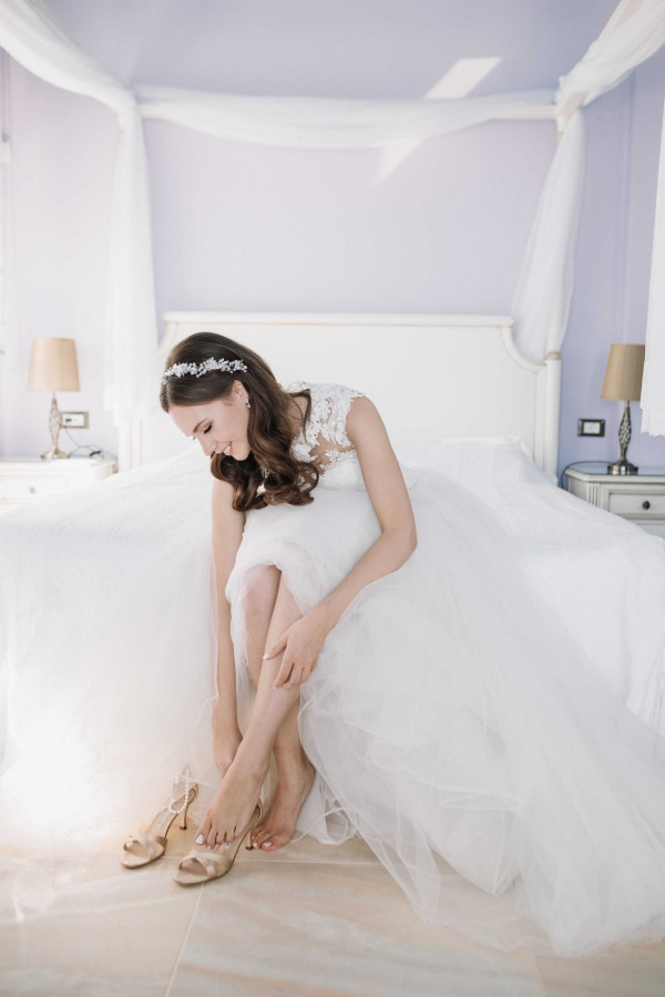 Свадьба на белоснежной вилле в Греции