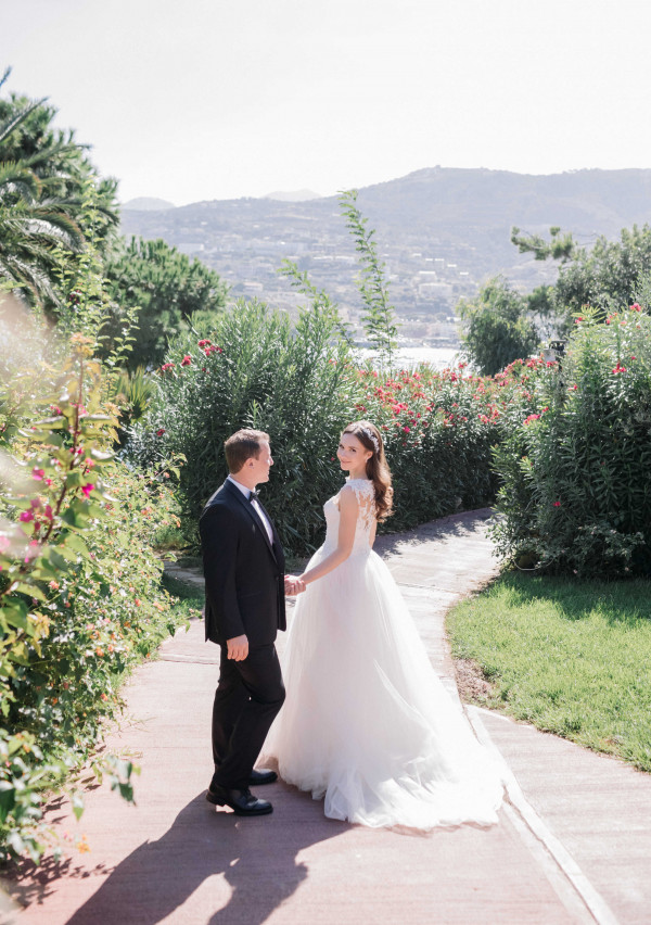 Свадьба на белоснежной вилле в Греции