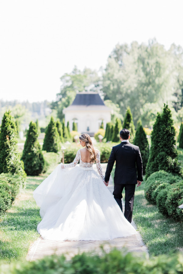 Свадьба в нежно-голубых оттенках