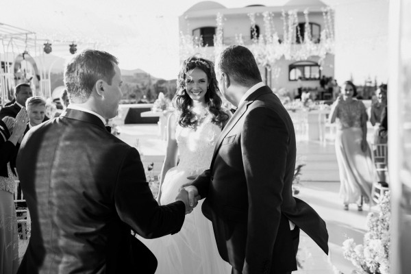 Свадьба на белоснежной вилле в Греции