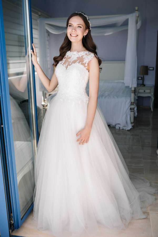 Свадьба на белоснежной вилле в Греции