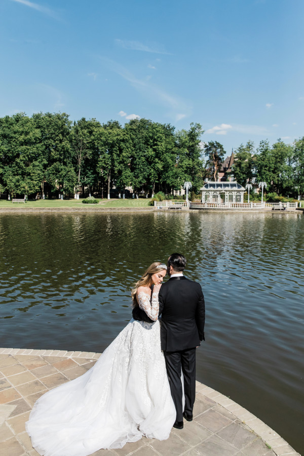 Свадьба в нежно-голубых оттенках