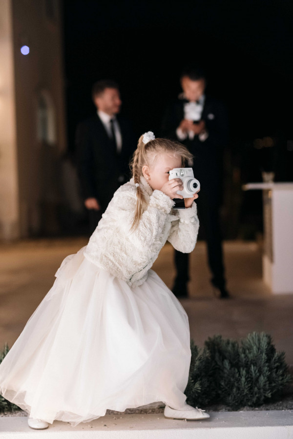 Свадьба на белоснежной вилле в Греции