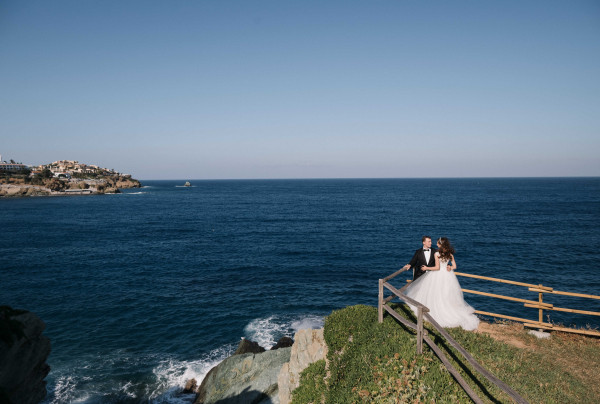 Свадьба на белоснежной вилле в Греции