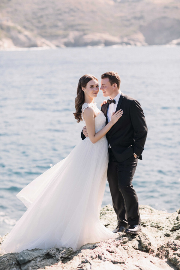 Свадьба на белоснежной вилле в Греции