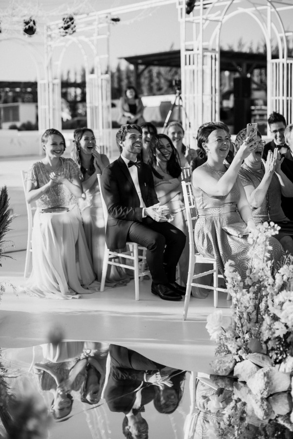 Свадьба на белоснежной вилле в Греции