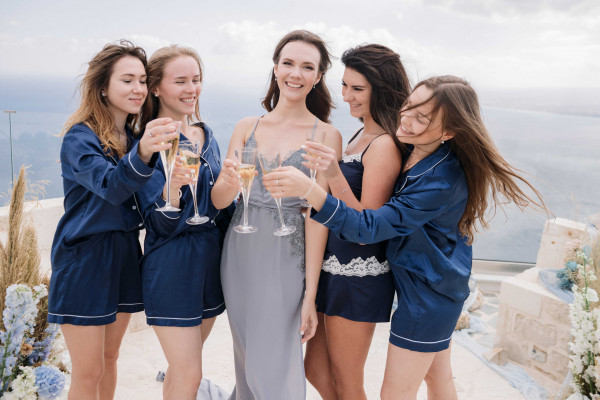 Свадьба на белоснежной вилле в Греции