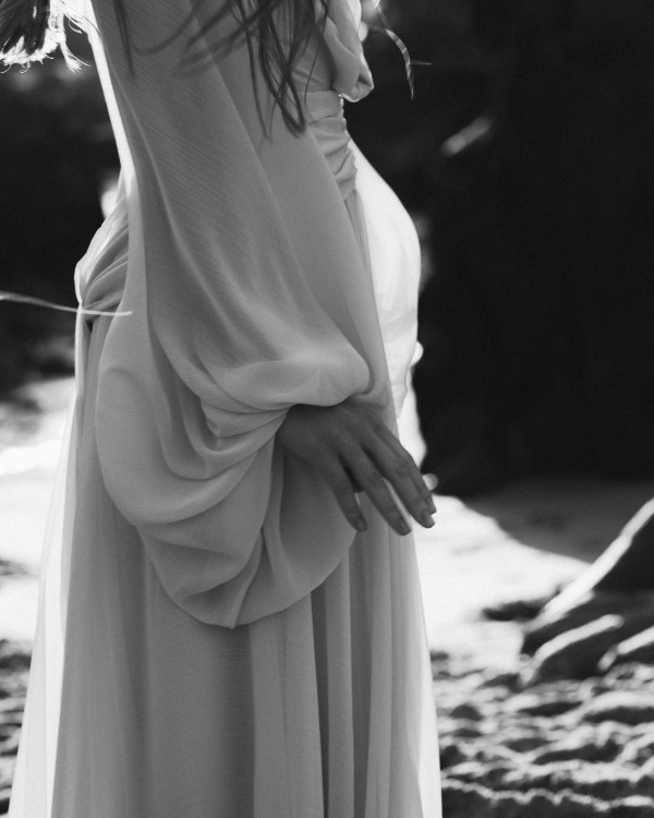 Свадебные платья с объемными рукавами – тренд